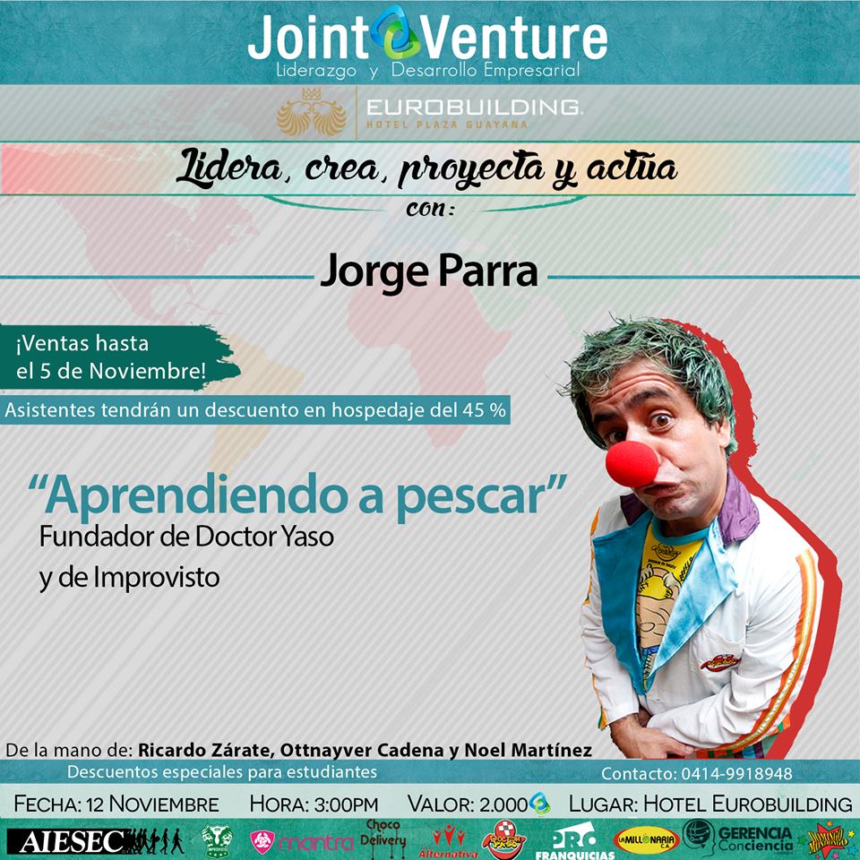 CiudadGuayanaFB's tweet image. .@AIESECguayana les brinda la oportunidad de crecer, emprender y desarrollarse profesionalmente con #JointVenture
