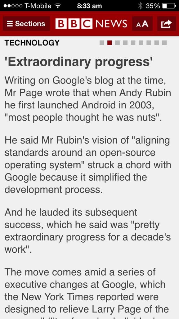 BBCNewsTypos's tweet photo. Typo in #android #bbcnews article #AndyRubin http://t.co/VcqqrXwqZT http://t.co/GhbDb8Tomp