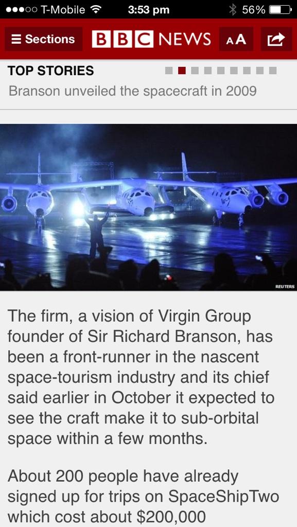 BBCNewsTypos's tweet photo. #virgingalactic typo in #bbcnews #SpaceShipTwo http://t.co/zyuCcbPi9l http://t.co/daL0RgGRU3