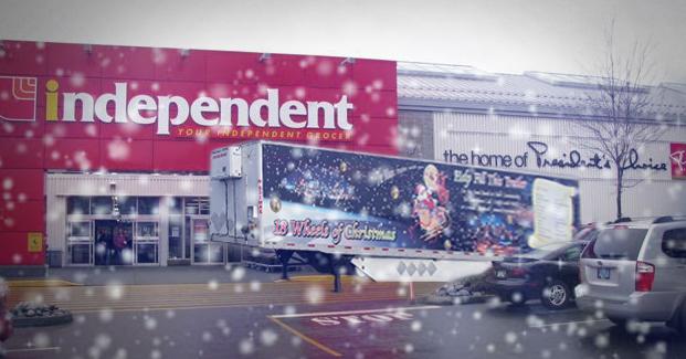 18wheelsofxmas's tweet photo. #18wheelsofchristmas will be @ the grand opening of Michael's YIG in Saskatoon on Nov 8th &amp; 9th! http://t.co/eAcvAKKFSb