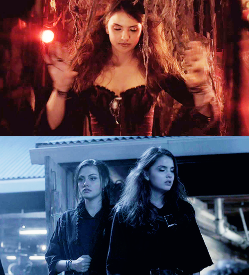 MoreShelleyH's tweet photo. #HappyHalloween from a couple of sad witches! #TheSecretCircle #Fayana http://t.co/jESq8scUDz