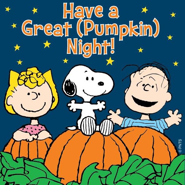 Have a Great (Pumpkin) Night! 🎃