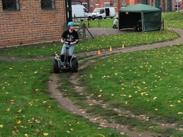 <a href="/SegKindUK/">SegKind</a> Great day today. 2nd time I have been on a Segway, want to do it again! Recommended!  #Segway #rally