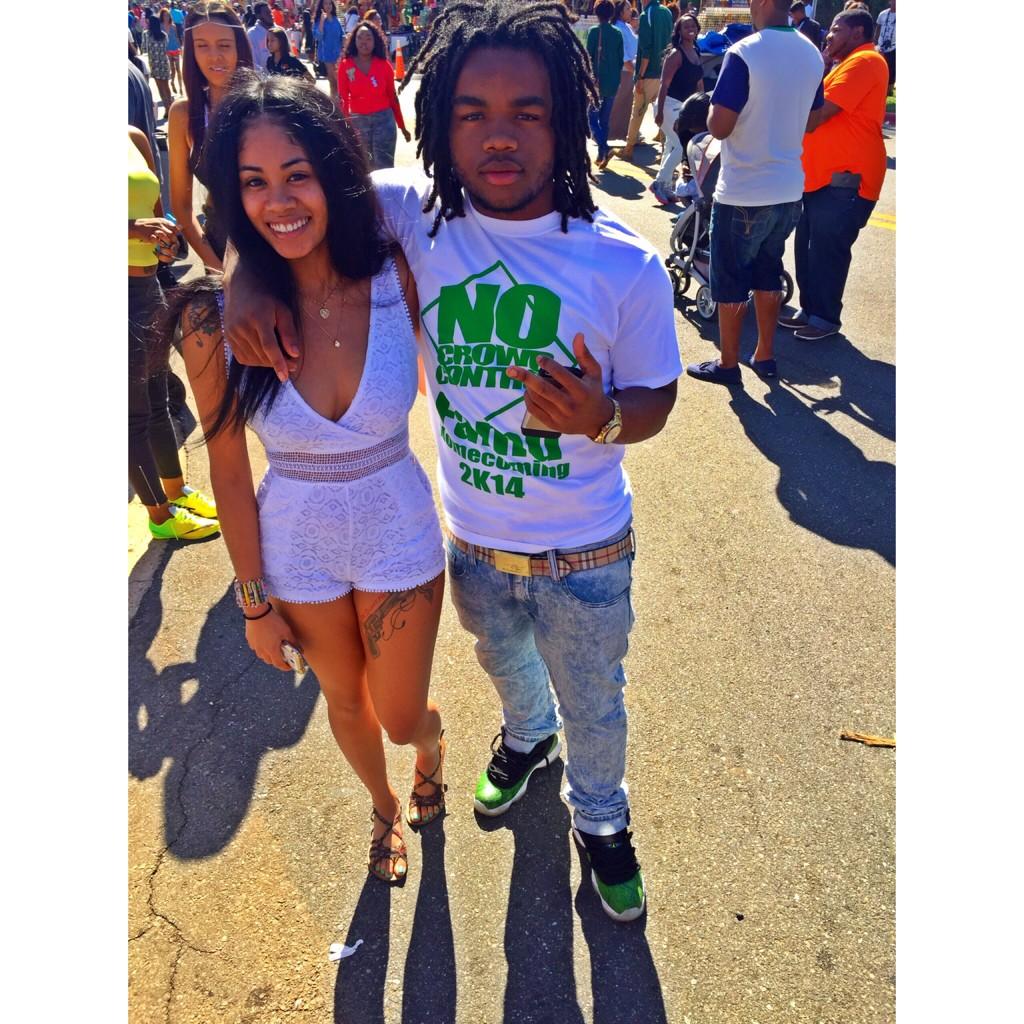 _SosaBush's tweet image. Me And The Homie At #SetFriday #Homecoming2k14 🐍