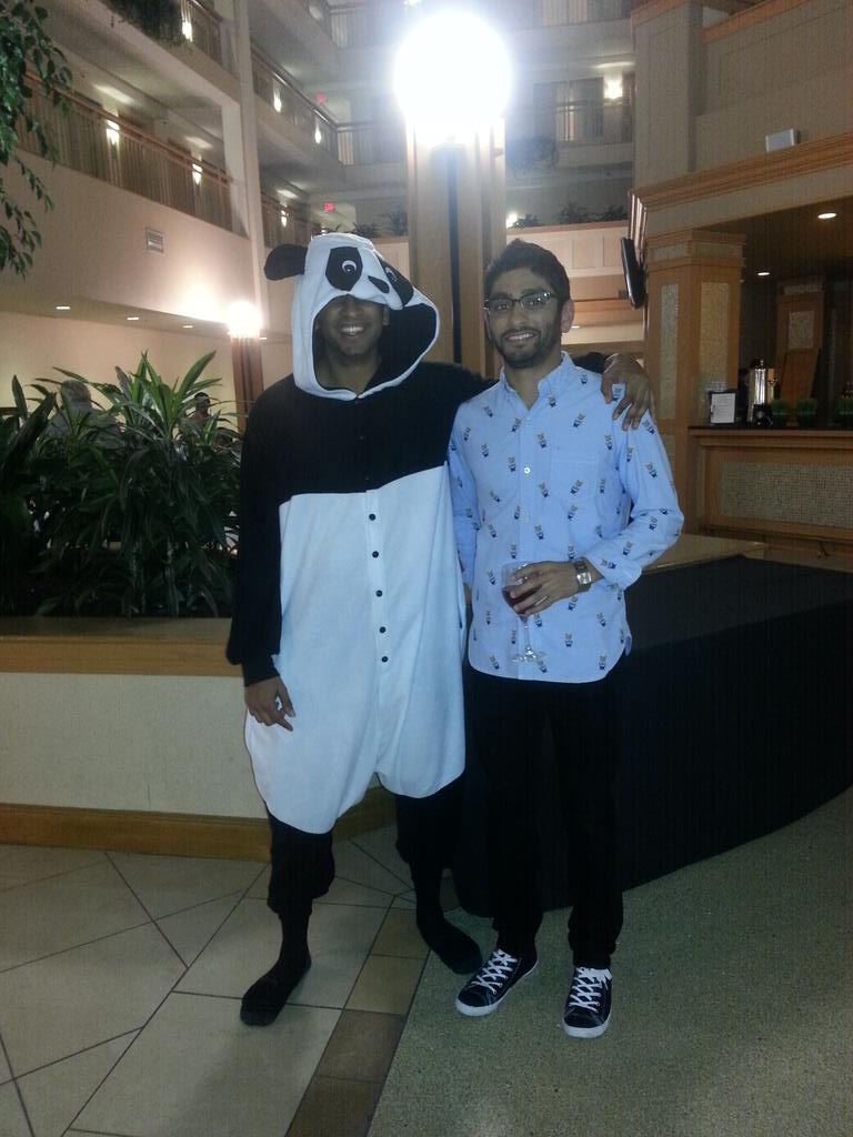 LAL_247's tweet photo. @MettaWorldPeace @The_Panda48 panda's on the loose in Columbus, OH! http://t.co/rv0sBTG4Bx