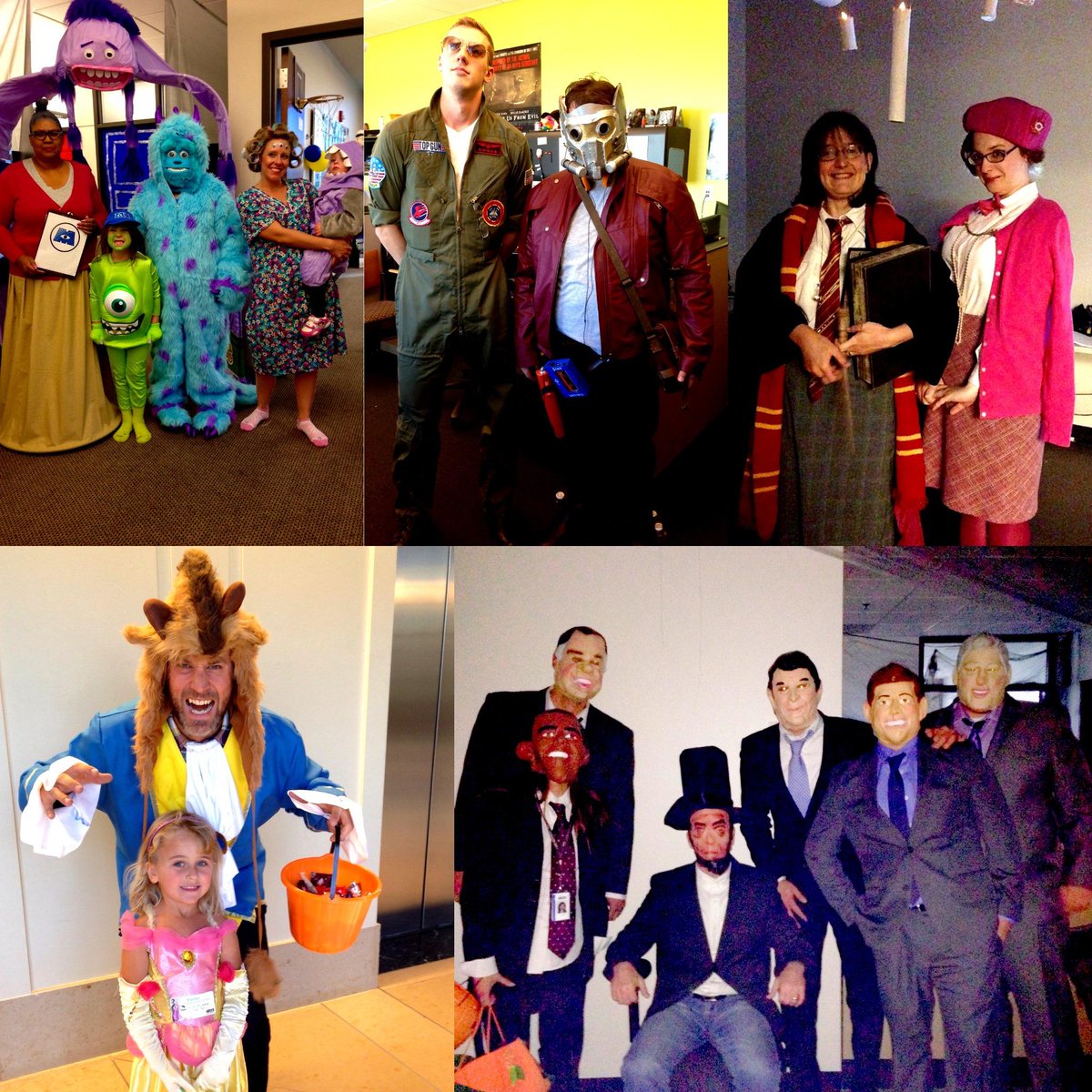 STARZCareers's tweet photo. We're seeing some great employee/trick-or-treater costumes right now! Tweet us if we missed yours #LifeAtStarz http://t.co/01KrAKFtuR