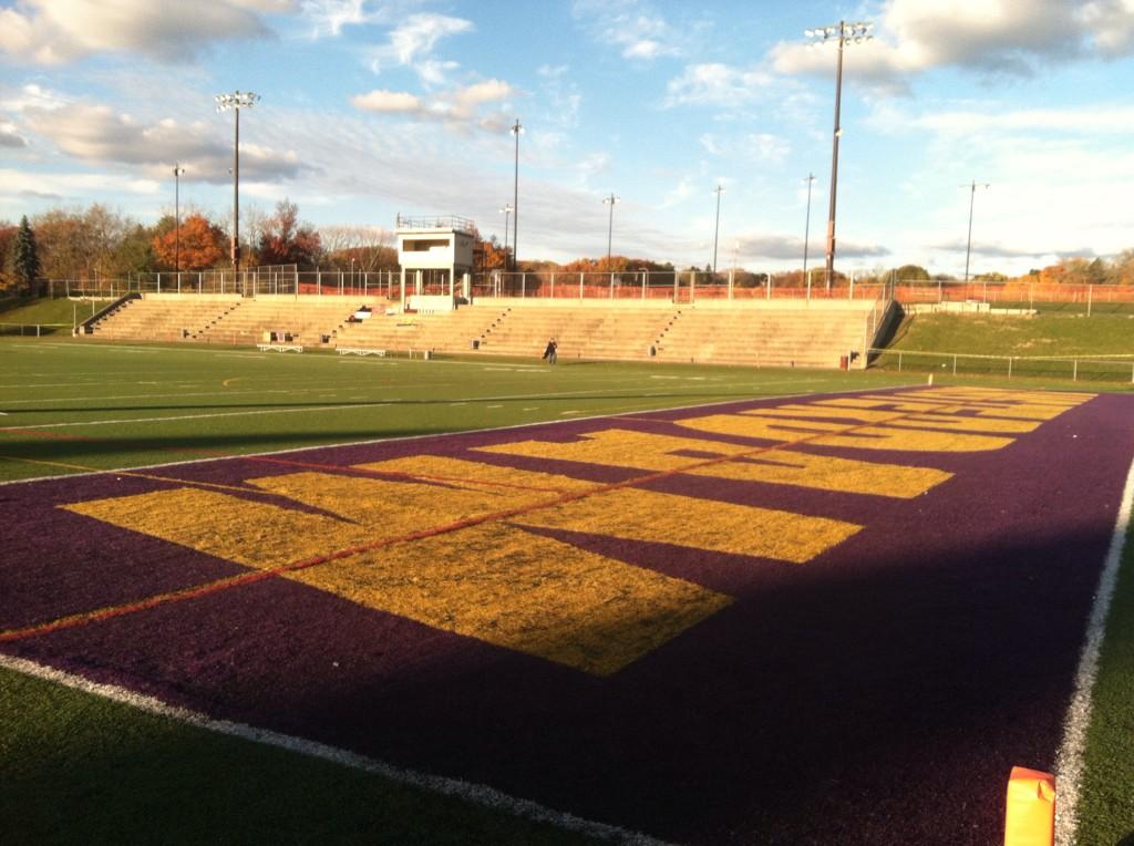 JoshRSims's tweet image. At Amsterdam for tonight&apos;s 1st and 10 game of the week between the Rams and Spartans of Burnt Hills #sportson10
