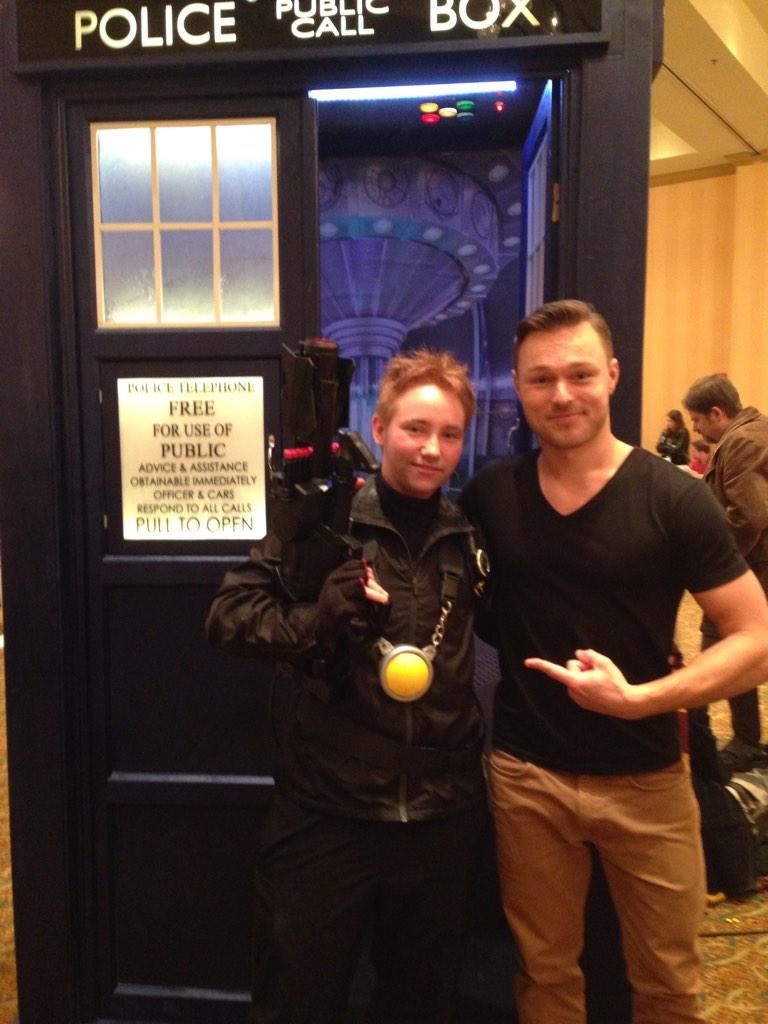 He dressed up as Jake! I think I was more excited than him. <a href="/hurricane_who/">Hurricane Who</a> #DoctorWho