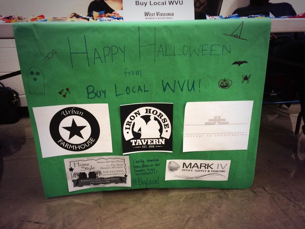 Lots of candy!! Thanks to some of our favorite local businesses for the donations!