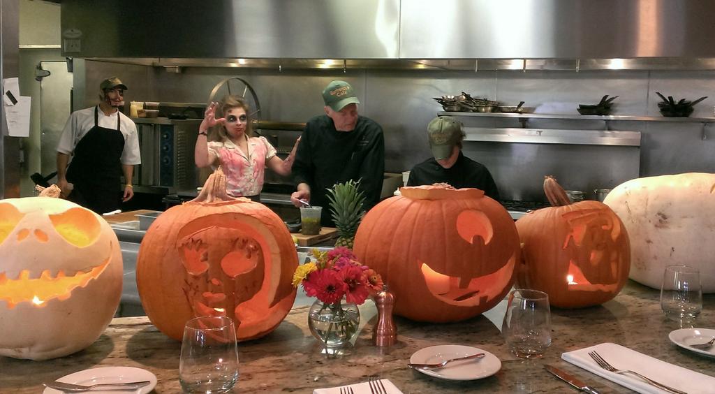 ...no matter what is happening! #cheflife #Halloween