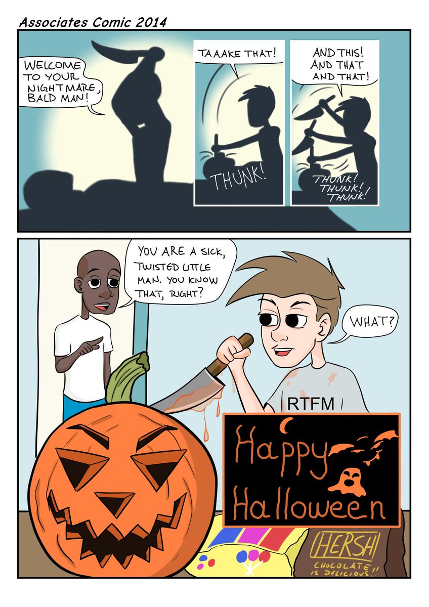 AssociatesPress's tweet photo. Happy #Halloween from #TAP !!! http://t.co/WtcdJI8s22 http://t.co/A5iE5jIdhw