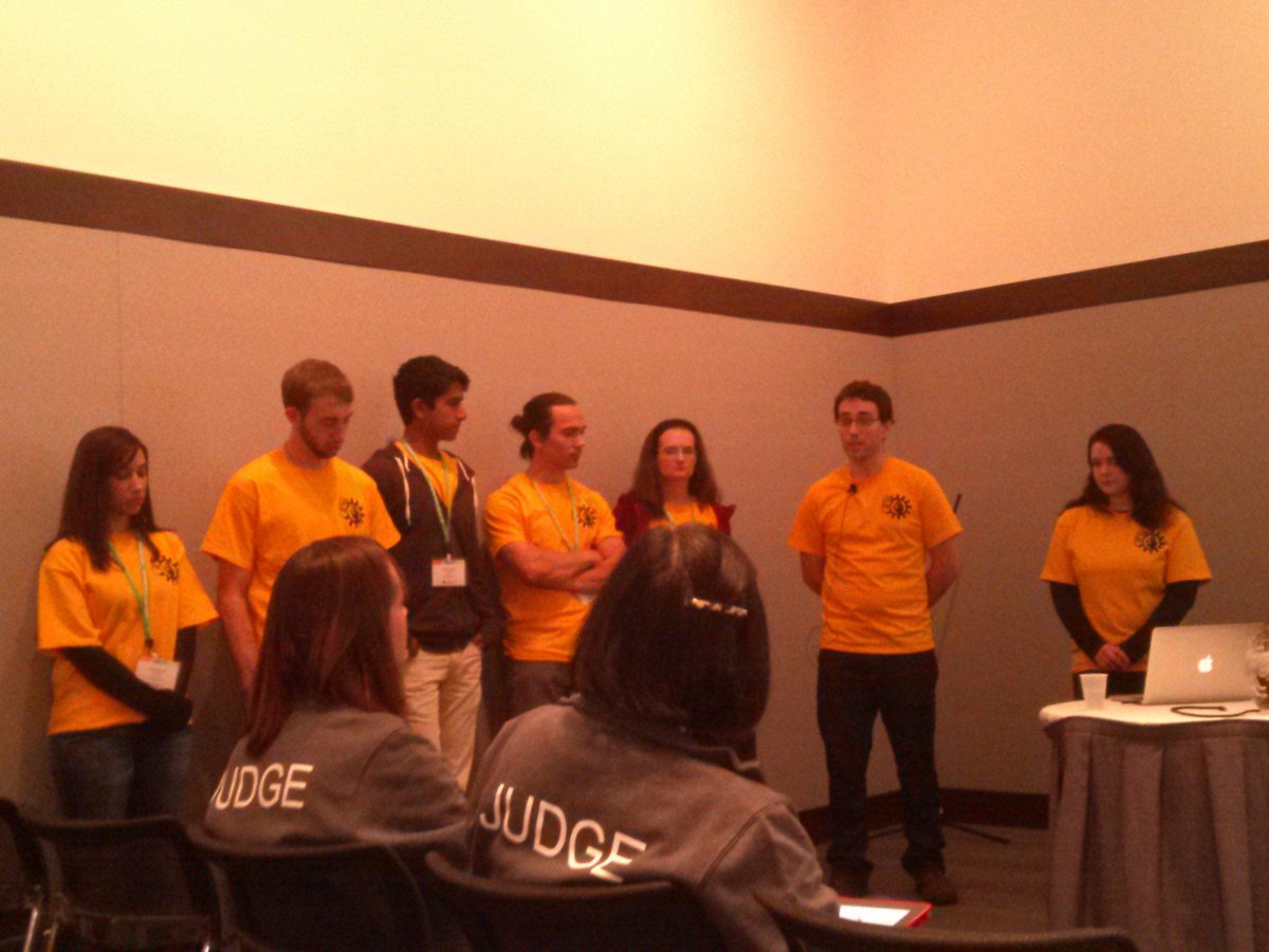 iGEM CU boulder (@buff_igem) on Twitter photo Congratulations <a href="/Buff_iGEM/">iGEM CU boulder</a> being one of the first presentations this morning! #iGEM2014 #synbio #GiantJamboree Congratulations <a href="/Buff_iGEM/">iGEM CU boulder</a> being one of the first presentations this morning! #iGEM2014 #synbio #GiantJamboree