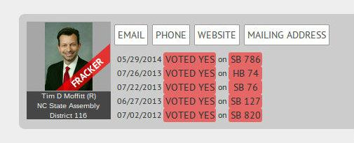 findyourfracker's tweet photo. .@BrianTurnerNC is the anti-#fracking alternative. Don’t vote for a fracker: check http://t.co/G7iR953H6q #ncpol http://t.co/tApEZzum9Z