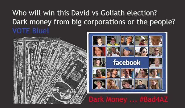 Bad4AZ's tweet image. #StopTheGOP. Don't let #DarkMoney win. Vote! @adkinsey @azdemparty @RobbieSherwood #bad4az  ow.ly/DEsu2