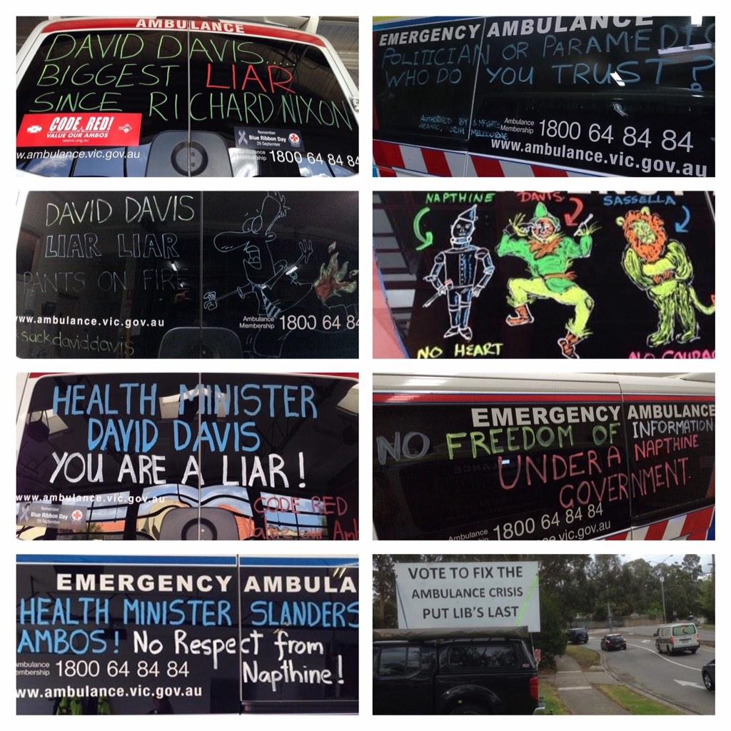 FairGoParamedic's tweet image. .@Vic_Premier #sackdaviddavis begin to negotiate end #ambulancecrisis Sick of lies and slander #BetterVic #springst