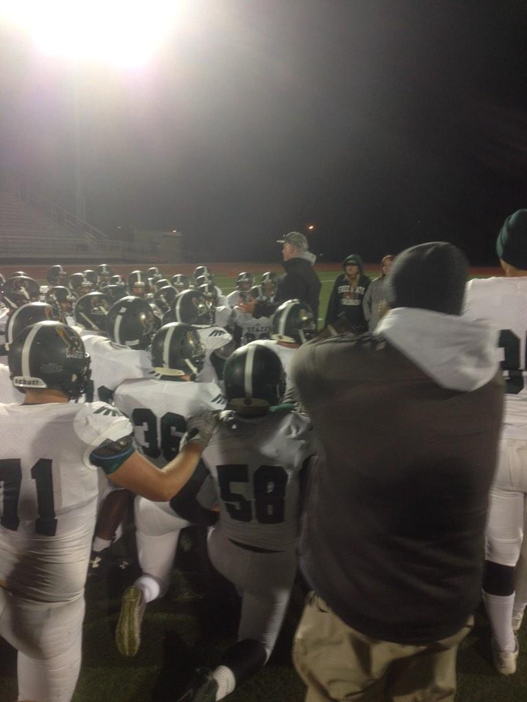 ckibby's tweet photo. District Champs and home field advantage first round of playoffs! Love these kids #fshsfootball #winning http://t.co/WPUGEry9Rc