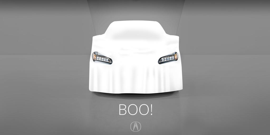 Acura's tweet photo. BOO! #HappyHalloween #TheNewTLX http://t.co/sSJCEDIKvz