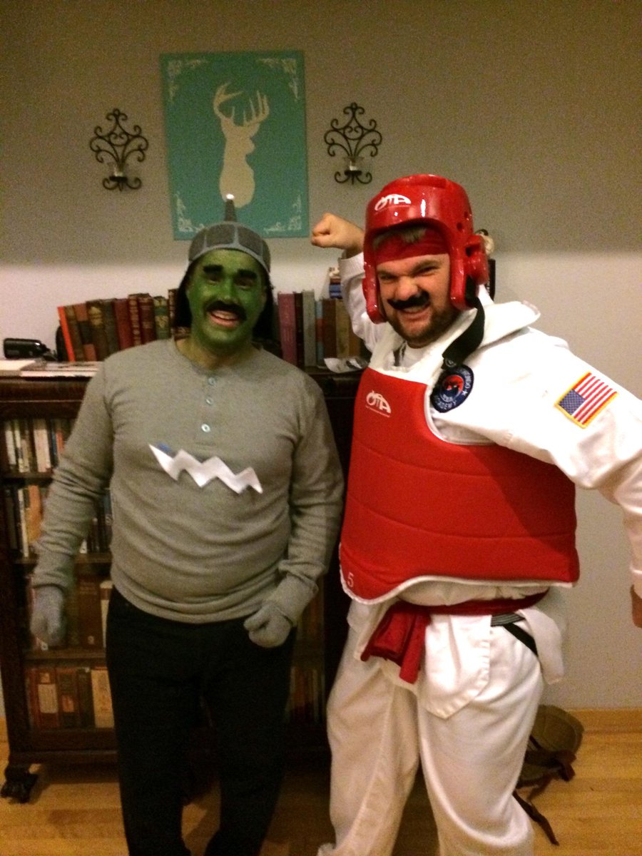 Murkey Dismal from Rainbow Brite and the Master of Martial Arts wish you a happy #halloween !