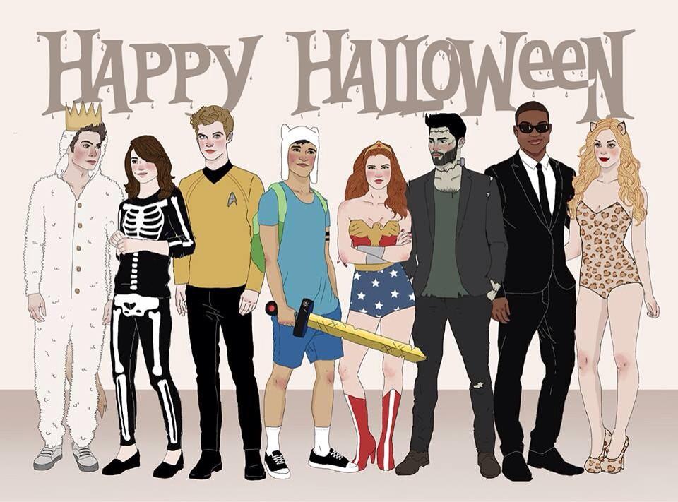 TrueWolfBaddie's tweet photo. Happy Halloween Wolfies! http://t.co/88OTvMphAN