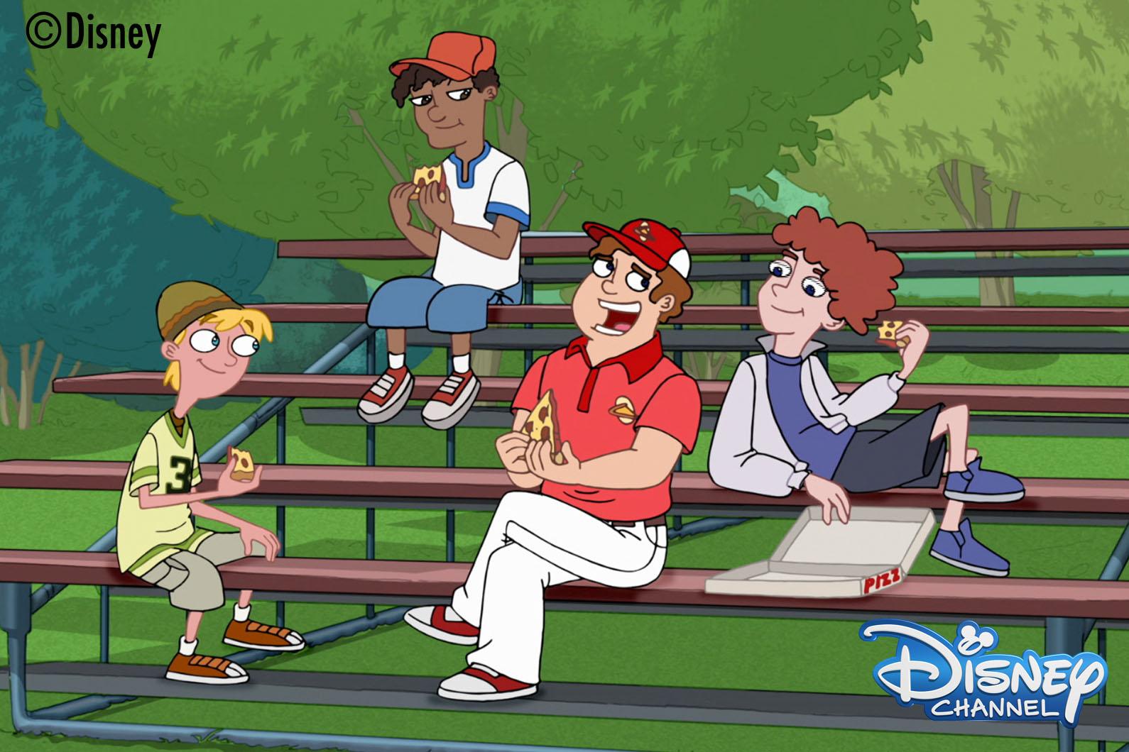 フィニアスとファーブ 公式ツイッター ディズニー チャンネル 今日17時30分からの フィニアスとファーブ は新エピソード ジェレミーが男友達と普段どんな話をしているのかを知るために キャンディスは男になって潜入捜査 お見逃しなく