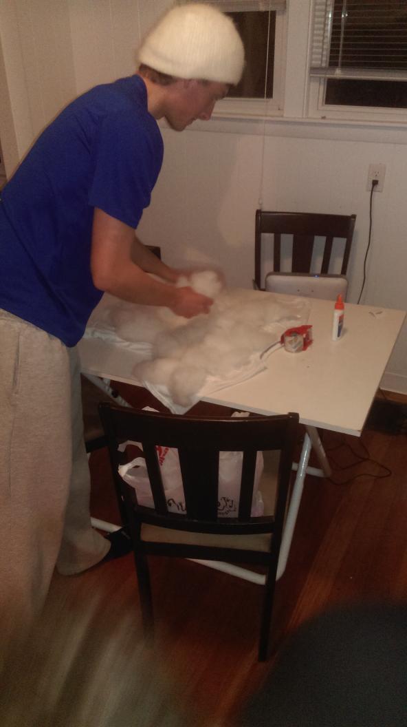TheMonastery21's tweet photo. Trying glue because the tape failed #RabbitScott http://t.co/TQwBTQtVYo