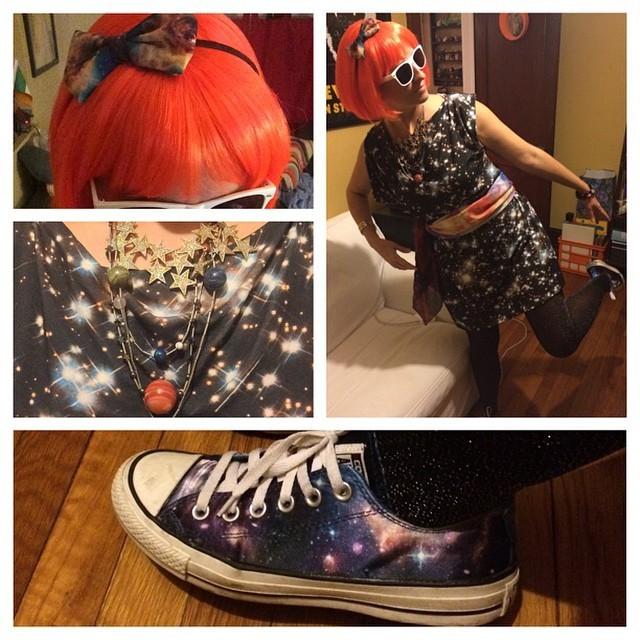 startorialist's tweet photo. What costume? #shadowplaynyc #slowfactory #bowsbybianca #converse #lostinspacejewelry #startorialistforlife #astr... http://t.co/bA56gmMBsx