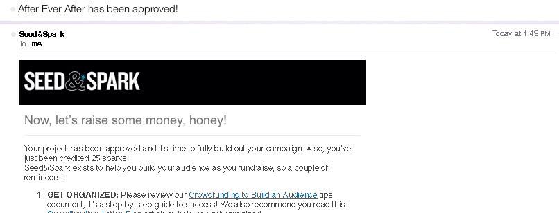 AEAmovie's tweet photo. Campaign approved! Getting started next week! Stay tuned. http://t.co/NaooC3w8Za