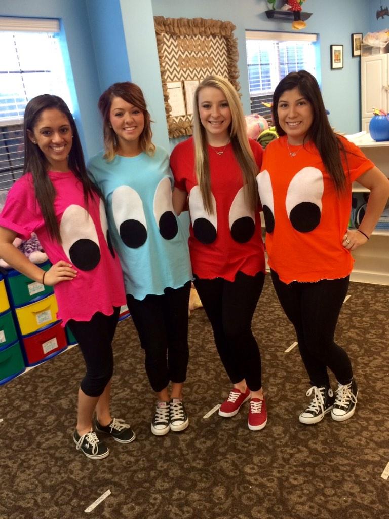 pinky, inky, blinky & clyde #pacmanghost