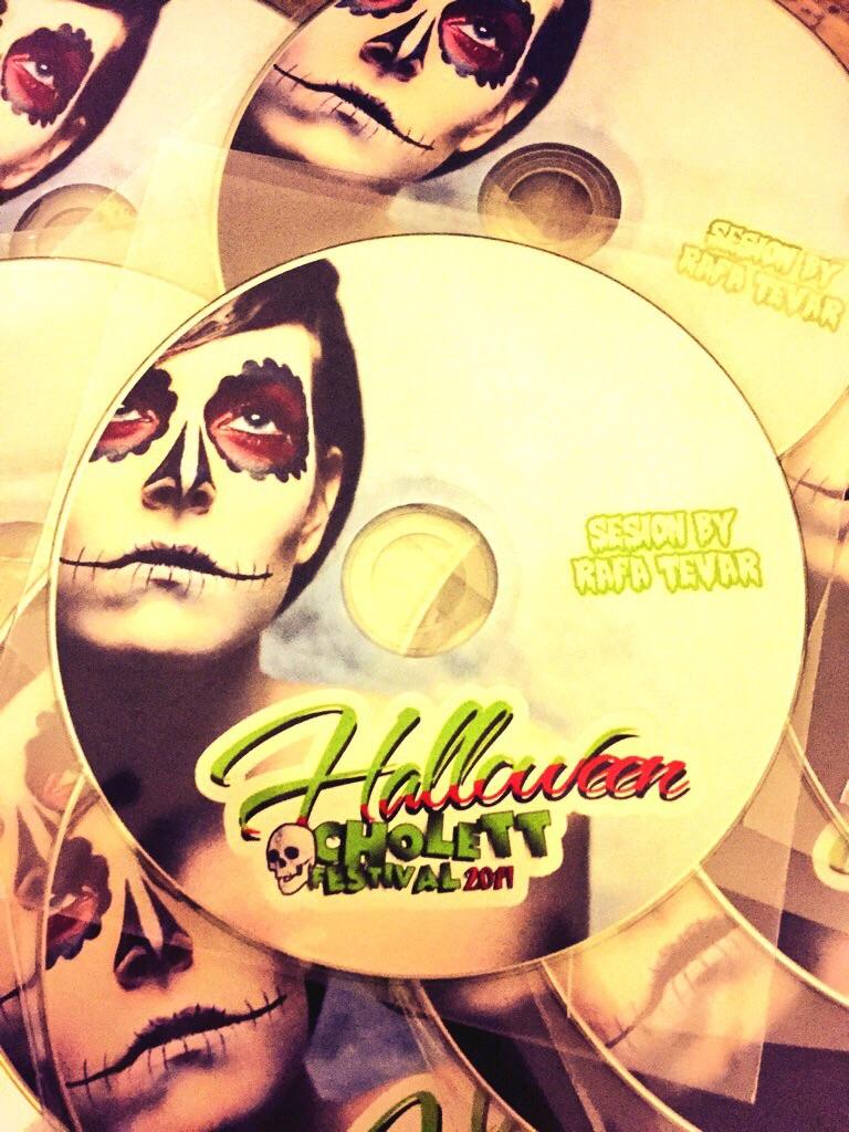 HazTusCds's tweet photo. Cds #Halloween para el@festival @CHOLETTFESTIVAL by Dj @RafaTevar http://t.co/PzLASpRmNj