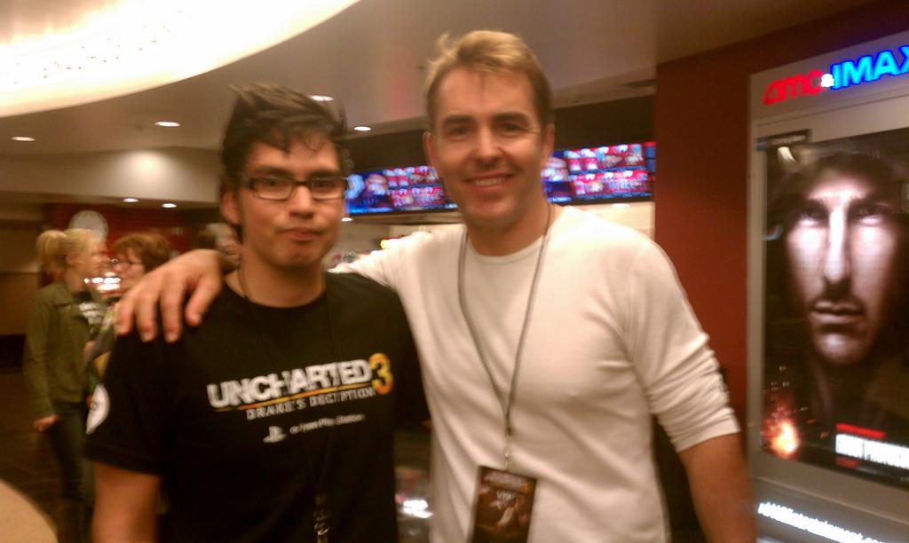  Happy Birthday!Talking to you in 2011 at an uncharted 3 event started me on my voice acting path.Cheers! 