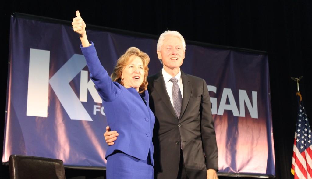 kayhagan's tweet photo. What an awesome #NCVotesEarly rally with President @BillClinton! Sign up to volunteer: http://t.co/kCT7REyHmh #NCSen http://t.co/OYSe58uj9C