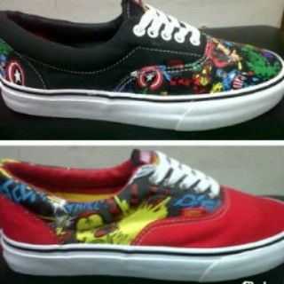 READY VANS MARVEL &amp; IRONMAN sikaaaatttttt gan sis