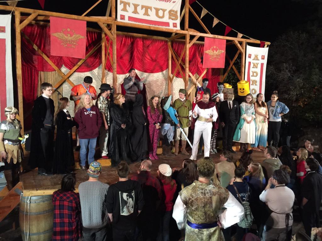 jasntoddy's tweet photo. The costume contest #GrassrootsShakespeare http://t.co/mo6Ux9SZBm