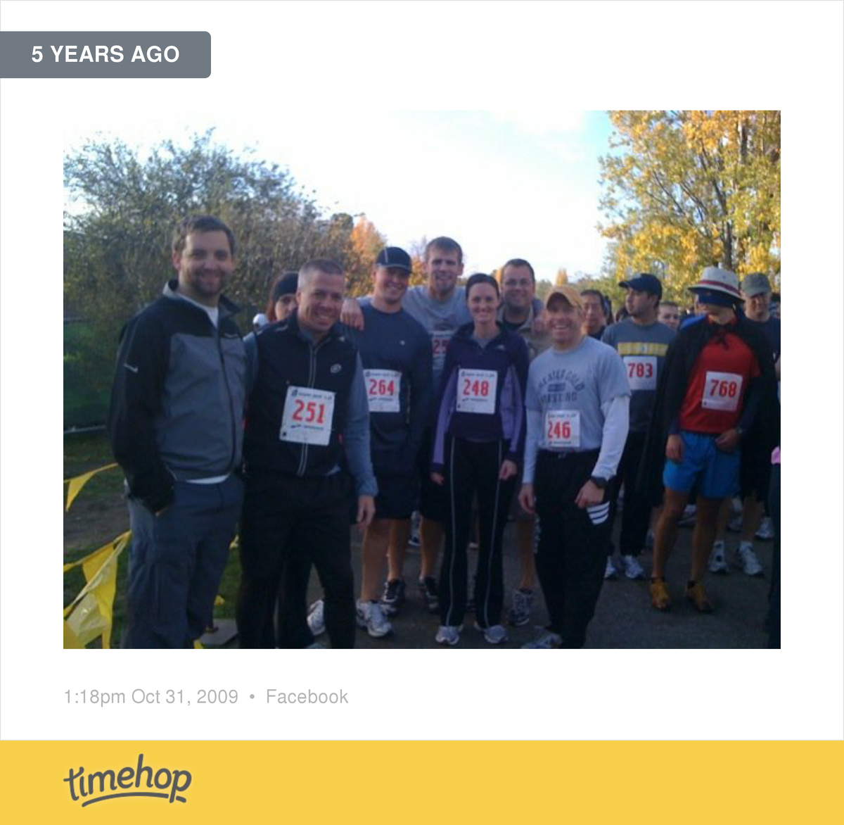 rideforimpact's tweet photo. Five years ago today. Running with a handful of friends! http://t.co/bjRe6a2qKu http://t.co/ODLzA2eu2y