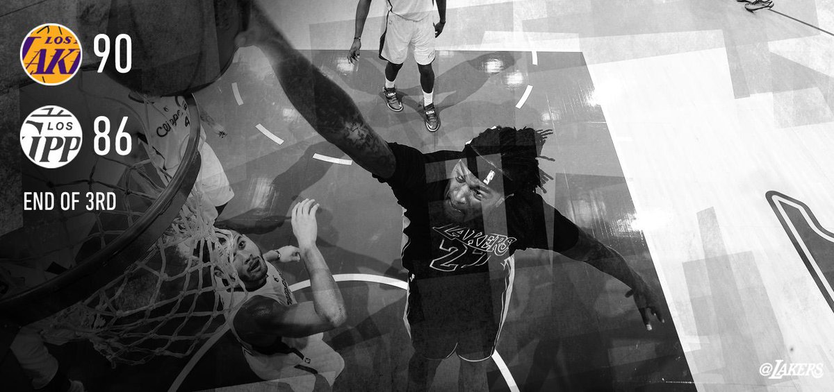 Jordan Hill explodes for 13 of his 19 points in the 3rd to fuel the Lakers 34-24 quarter. Up 4 heading to the 4th.