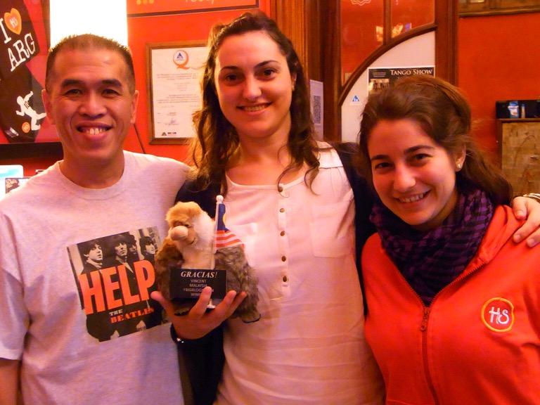 VinceQuek's tweet photo. A memento for the very hospitable HS Palermo on my #BigBlogX presented to manager, Marianna.
@Hostelling @chongoilen http://t.co/7rLQfaGuCK