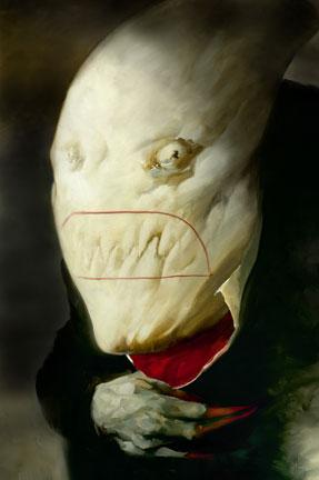 RickBerryStudio's tweet image. Enjoying #halloween weekend? Good! @StephenKing #monster oil painting by #rickberry for #BlackHouse @rickognitive