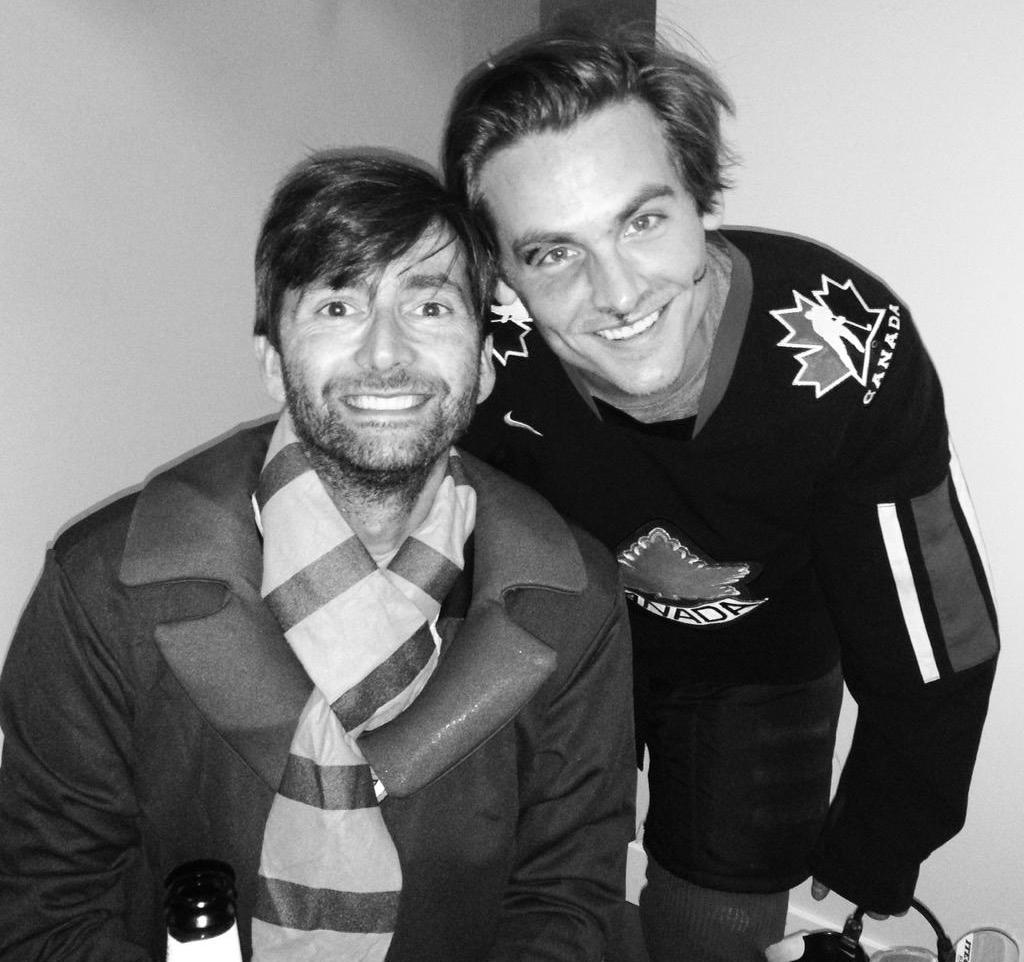 David Tennant and Kevin Zegers