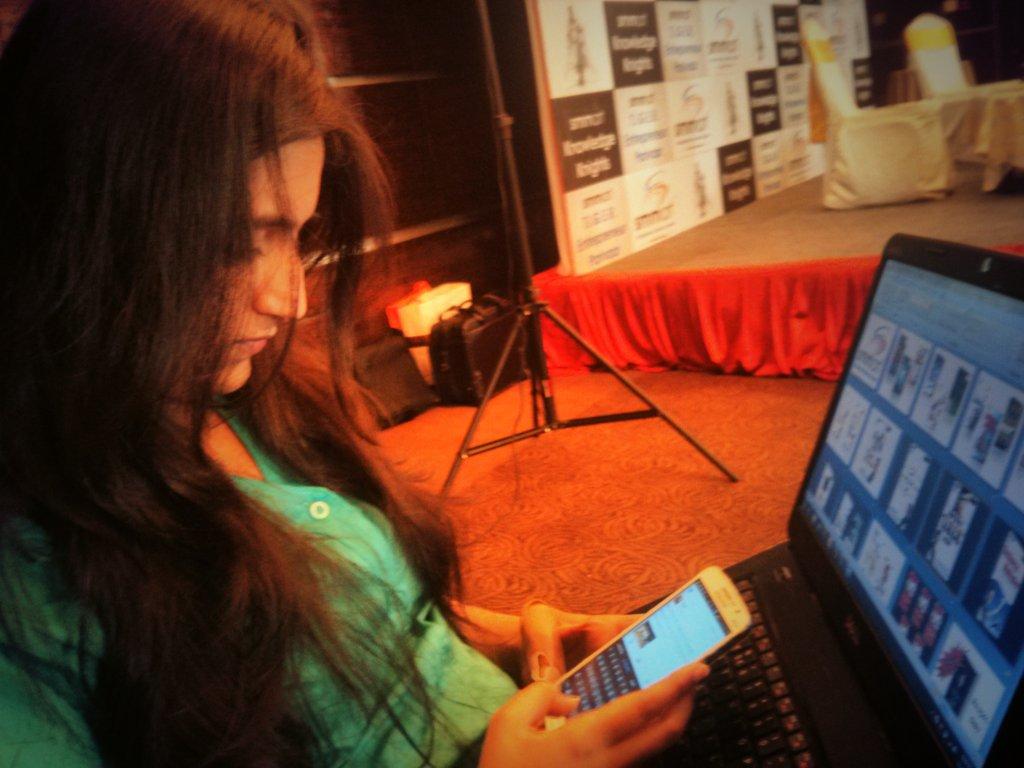 join2manish's tweet image. @kajalrajput17 EA to TIGER @IamSantoshNair of @smmartParivaar live tweeting in #KnowledgeKnights 
Thank u 4 d support