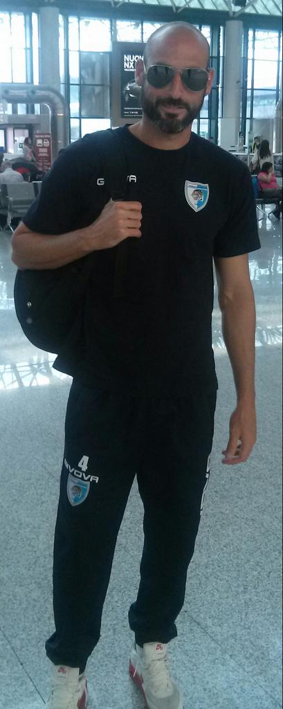 #Ccastells4 In il aeroporto per andare a Cagliari. Andiamo!!