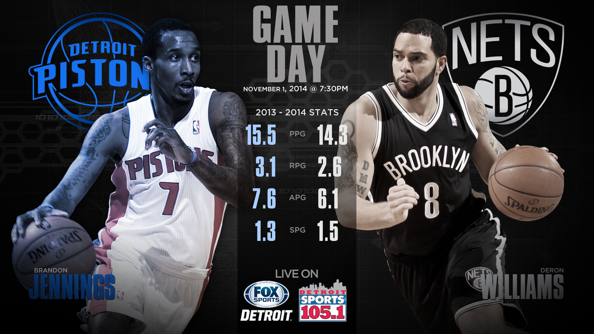 DetroitPistons's tweet image. The #PistonsPremiere is here! #Pistons &amp;amp; Nets coming up at @ThePalace at 7:30. TV: @FOXSportsDet Radio: @DSports1051