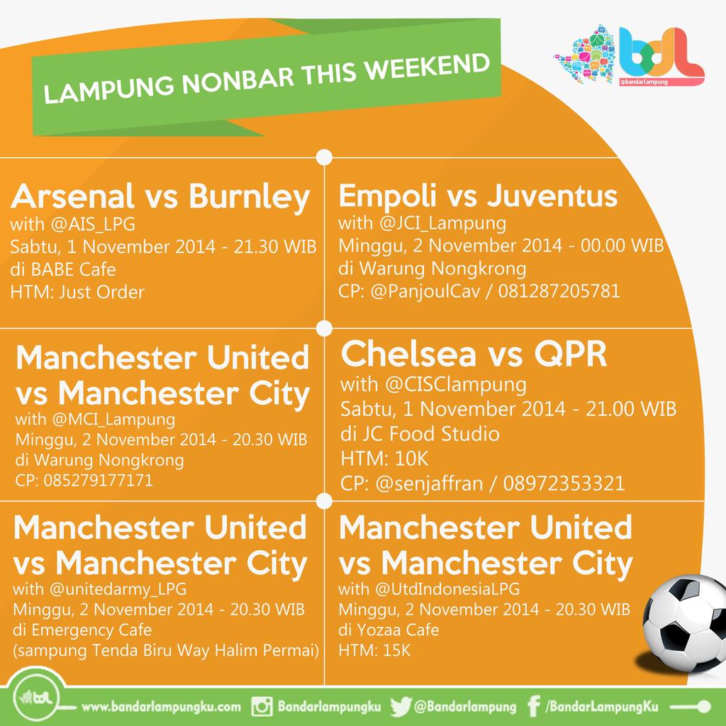 bandarlampung's tweet photo. #BDLnonbar | Yuk cek dulu ada Event Nonton Bareng apa aja di Bandarlampung weekend ini. Silahkan dishare... http://t.co/YpSpgbn2oQ