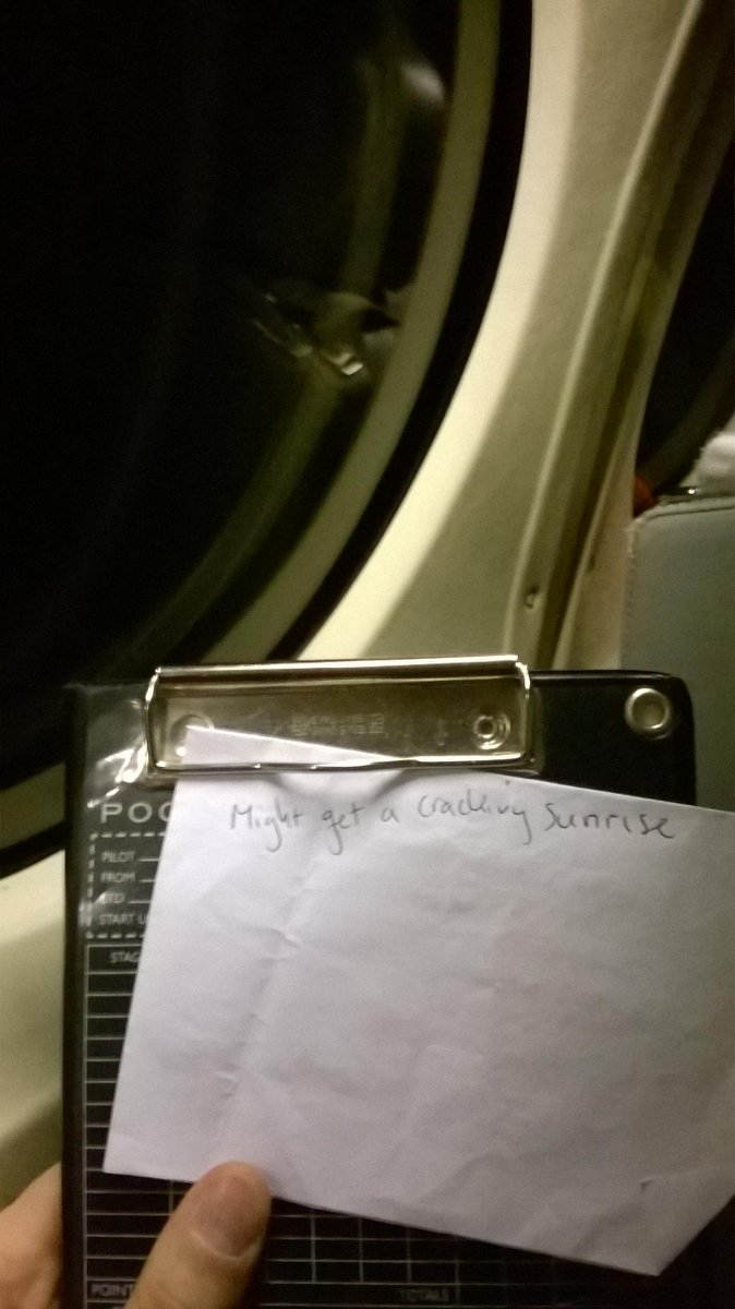 An uplifting in-flight communique from the boss. <a href="/Mike_Donald1/">Michael Donald</a>