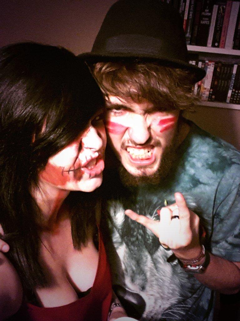 Halloween shenanigans...