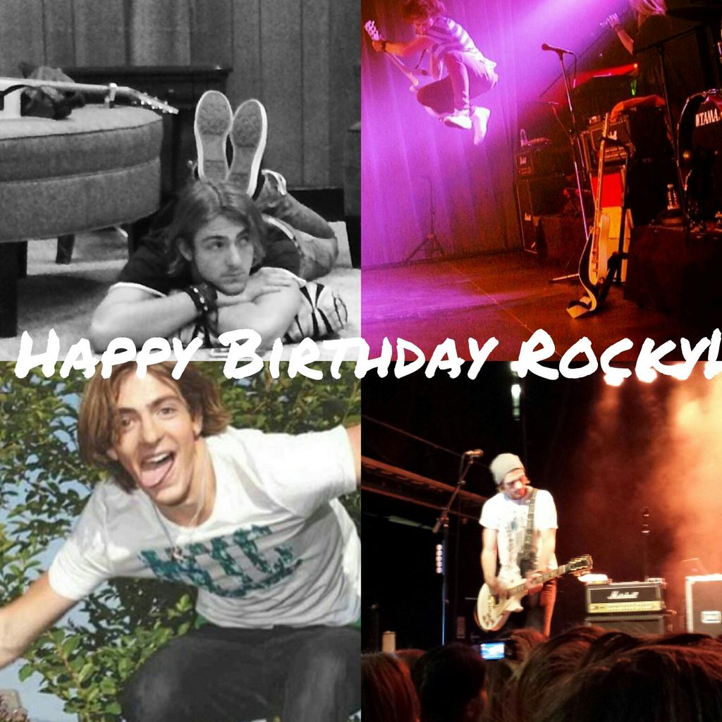 HAPPY BIRTHDAY ROCKY LYNCH!! I CANT BELIEVE YOURE NOT A TEENAGER ANYMORE!!!     