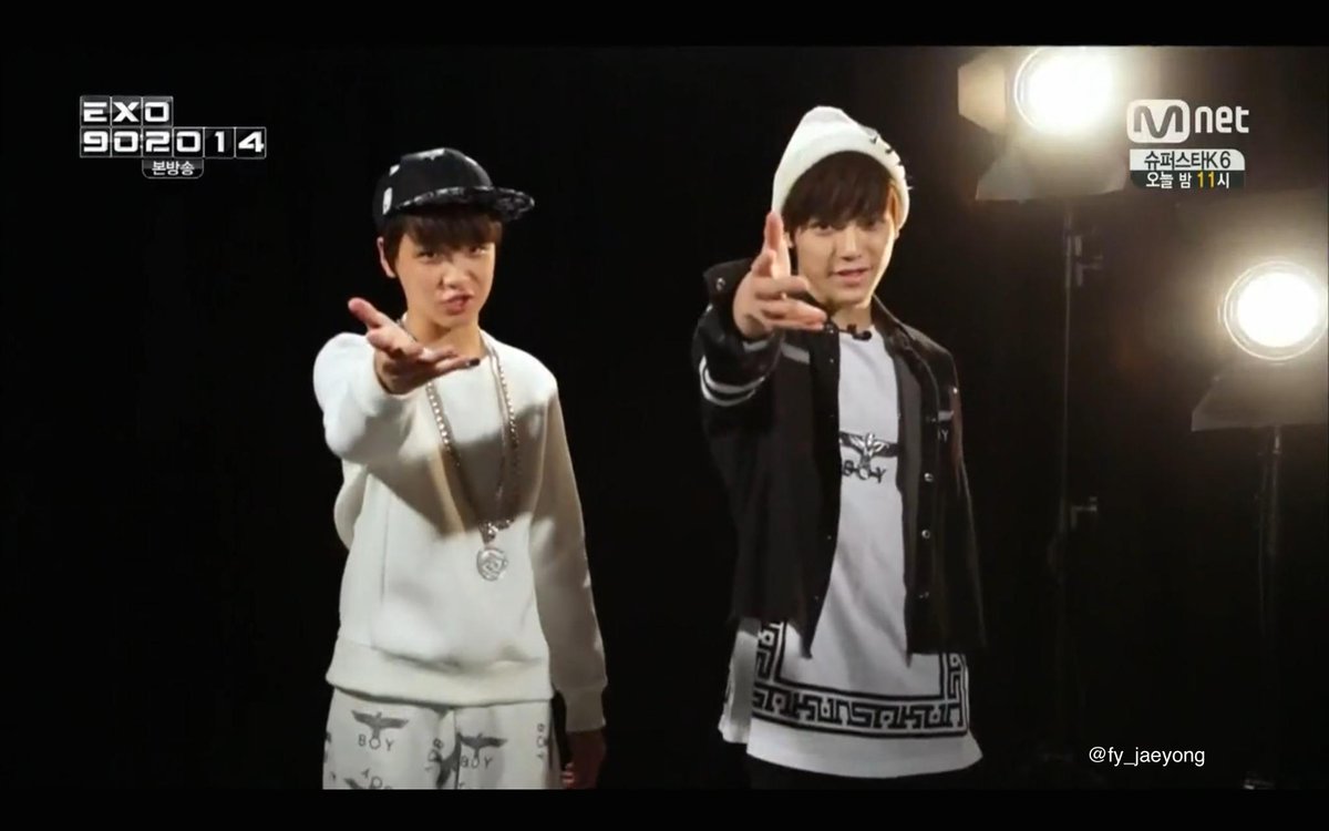 fy_jaeyong's tweet photo. [CAPS] Taeyong and Donghyuck - EXO 90:2014 Episode 11 http://t.co/0cA9rYPHUv
