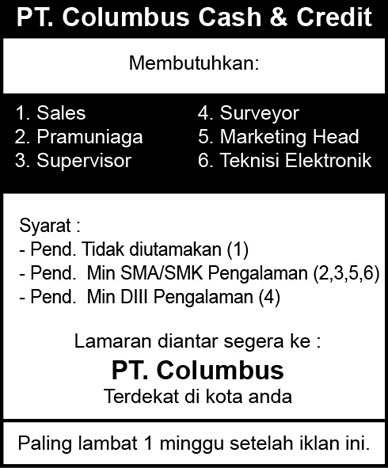 banjarmasinpost's tweet photo. Update #LokerBPost (1) 1 s/d 7 Nov 2014 @bpost_radio @MetroBanjar @Serambi_Ummah @XploreBJM @tribun_kalteng http://t.co/xq7ngZsxhw