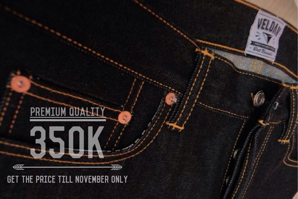 And for promo launch of <a href="/veldan_dnm/">Veldan Denim</a> with this special price until 30/11/14. For info please contact us! Thanks :)