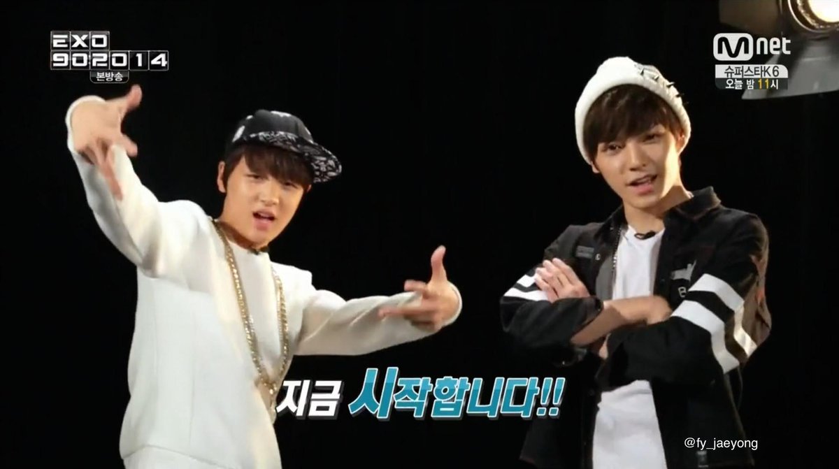 fy_jaeyong's tweet photo. [CAPS] Taeyong and Donghyuck - EXO 90:2014 Episode 11 http://t.co/g1d484J9NW