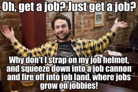 AdamLope's tweet photo. “@CauseWereGuys: When my parents tell me to get a job http://t.co/VGJ9b6maqy” @SinickalOne